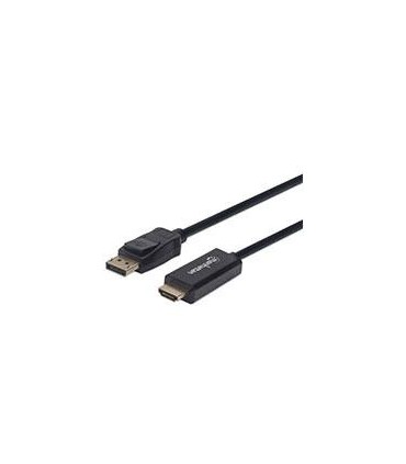 CABLE DISPLAYPORT MACHO A HDMI MACHO, 1METRO