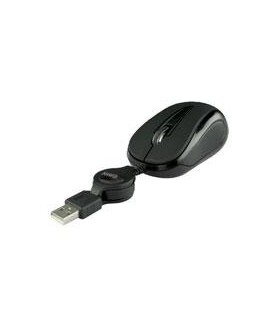 MINI MOUSE OPTICO RETRACTIL EASY LINE BY PERFECT CHOICE NEGRO USB COMPATIB.CON WINDOWS XP,VISTA,7/MAC OS