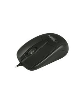 MOUSE OPTICO ALAMBRICO EASY LINE BY PERFECT CHOICE COMPATIBLE CON WINDOWS XP/VISTA/MAC OS USB NEGRO