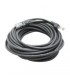 CABLE DE RED RJ45 GHIA 7.5 MTS 22.5 PIES PATCH CORD CAT 5E UTP GRIS 100COBRE