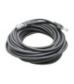CABLE DE RED RJ45 GHIA 7.5 MTS 22.5 PIES PATCH CORD CAT 5E UTP GRIS 100COBRE