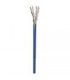 BOBINA CABLE UTP DE RED CAT5E INTELLINET CCA ROLLO 305 METROS SOLIDA COLOR AZUL