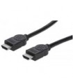 CABLE MANHATTAN HDMI DE ALTA VELOCIDAD CON CANAL ETHERNET 3M MANHATTAN