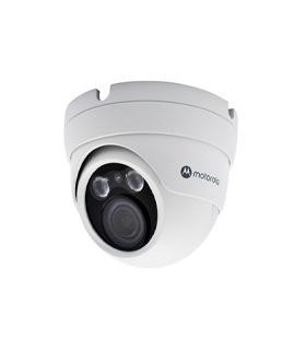 CAMARA IP MOTOROLA MTIDM045721 / DOMO METAL / VARIFOCAL MOTORIZADA / 5MP / ICR, DIA-NOCHE / IP66 / ONVIF / POE / DNR 2D-3D , WDR