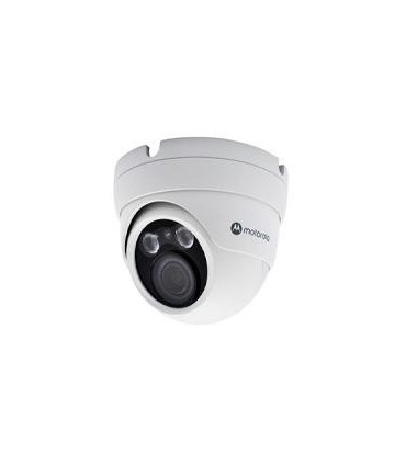 CAMARA IP MOTOROLA MTIDM045721 / DOMO METAL / VARIFOCAL MOTORIZADA / 5MP / ICR, DIA-NOCHE / IP66 / ONVIF / POE / DNR 2D-3D , WDR