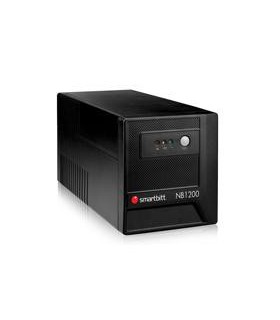 NO BREAK SMARTBITT 1200VA / 600W 8 CONTACTOS CON REGULADOR Y SUPRESOR DE PICOS.