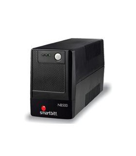 NO BREAK SMARTBITT 500VA / 250W 4 CONTACTOS CON REGULADOR Y SUPRESOR DE PICOS.