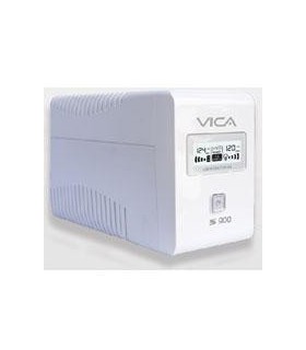 NO BREAK UPS VICA S900 900VA/550W 8 TOMAS NEMA 5-15R (4/4) ,RJ11, PANTALLA LCD 3 AÑOS DE GARANTIA