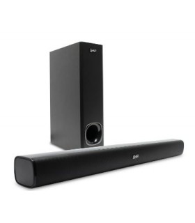 BARRA DE SONIDO DETACHABLE GHIA 2.1 CANALES/BLUETOOTH/USB/AUX/HDMI ARC/ OPTICO 100W RMS