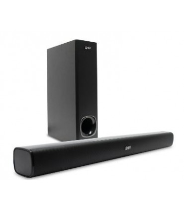 BARRA DE SONIDO DETACHABLE GHIA 2.1 CANALES/BLUETOOTH/USB/AUX/HDMI ARC/ OPTICO 100W RMS