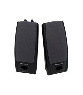 BOCINAS ACTECK AX-2500 / ALAMBRICA 3.5 MM / SONIDO ESTEREO / 3 W / NEGRO / AUBO-014