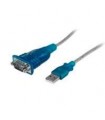 CABLE ADAPTADOR DE 43CM USB-A A SERIE RS232 DE 1 PUERTO SERIAL DB9 - MACHO A MACHO - CONVERSOR COMPATIBLE CON WINDOWS 8 - STARTE