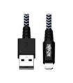 CABLE USB TRIPP-LITE M100-006-HD CABLE DE SINCRONIZACIÓN Y CARGA USB A A LIGHTNING PARA SERVICIO PESADO, CERTIFICADO MFI - M/M,