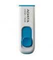 MEMORIA ADATA 16GB USB 2.0 C008 RETRACTIL BLANCO-AZUL