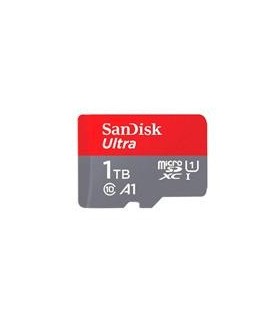 MEMORIA SANDISK 1TB MICRO SDXC ULTRA 150MB/S CLASE 10 C/ADAPTADOR