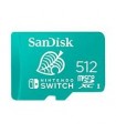 MEMORIA SANDISK 512GB MICRO SDXC NINTENDO SWITCH 100MB/S 4K FULL HD U3 V30