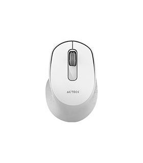 MOUSE ACTECK OPTIMIZE ERGO MI470 / INALAMBRICO / RECEPTOR USB / LASER / 1600 DPI / BLANCO / AC-934152