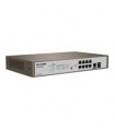 SWITCH TENDA PRO-S8-150W ADMINISTRABLE 8 PUERTOS POE1 FIBRA OPTICA CAPA 3 (L3) ETHERNET 10/100/1000 BASE-T (POE), 1 PUERTO ETHER