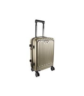 MALETA RIGIDA ROTACION 360 GRADOS EN RUEDAS CON TROLLEY PERFECT CHOICE AIRLY - GRIS