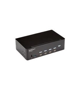 SWITCH CONMUTADOR KVM DE 4 PUERTOS HDMI - 4K DE 30HZ - DE PANTALLA DOBLE - STARTECH.COM MOD. SV431DHD4KU