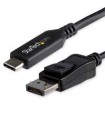 CABLE ADAPTADOR DE 1.8M USB-C A DISPLAYPORT - CONVERSOR USB TIPO C A DP - 8K 60HZ HBR3 - CONVERTIDOR THUNDERBOLT 3 DISPLAYPORT -
