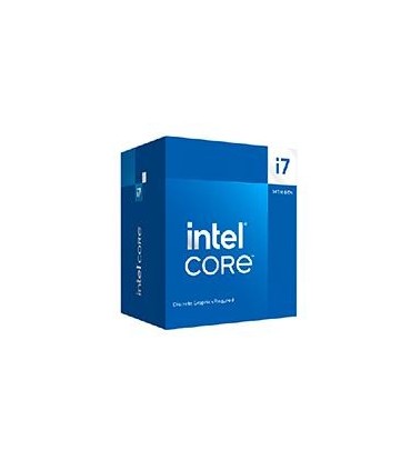 PROCESADOR INTEL CORE I7-14700F S-1700 14A GEN /HASTA 5.4 GHZ /CACHE 33MB /20 CORES 8P12E /SIN GRAFICOS /CON DISIPADOR /COMPUTO