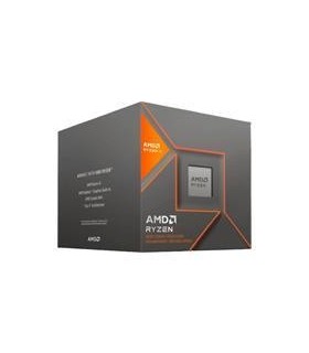 PROCESADOR AMD RYZEN 5 8600G S-AM5 5A GEN / 4.3 - 5.0 GHZ / CACHE 16MB / 6 NUCLEOS / CON GRAFICOS RADEON / CON DISIPADOR / GAME