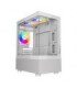 GABINETE OCELOT GAMING GLASS EW7 / MINI TOWER / M-ATX, ITX / PANEL LATERAL Y FRONTAL DE CRISTAL TEMPLADO/ INCLUYE 3 VENTILADORES